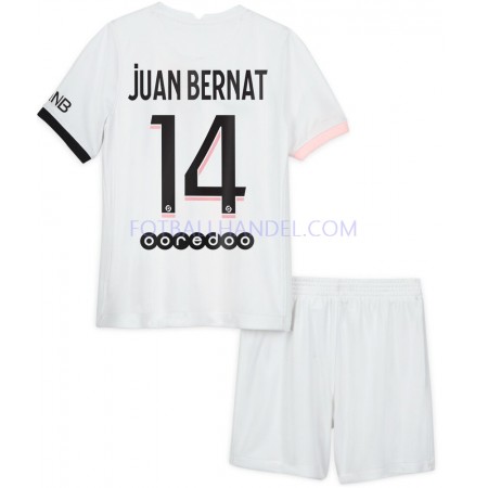 Barn Fotballdrakter Paris Saint-Germain Juan Bernat 14 Borte 2021-22 Kortermet